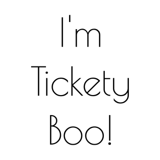 Art Deco Tickety Boo T-Shirt