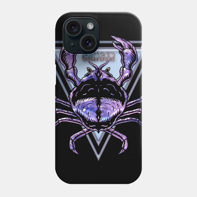 Zodiac sign cancer Phone Case by Nicky2342