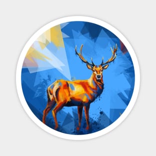 Deer in the Wilderness Magnet