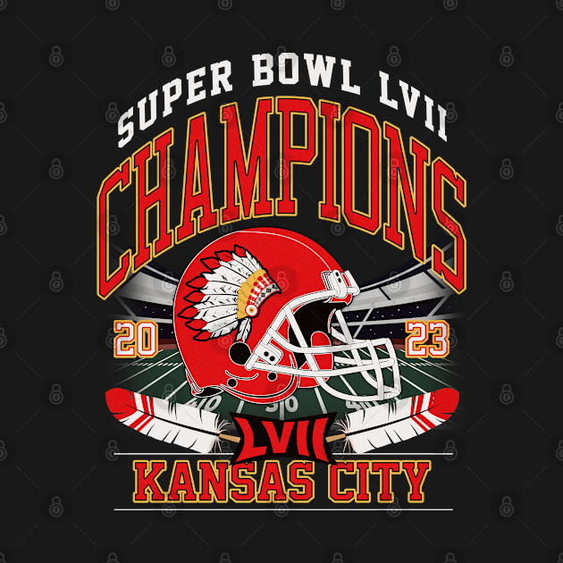 Discover Kansas City Super Bowl Champions 2023 - Kansas City Chiefs - T-Shirt