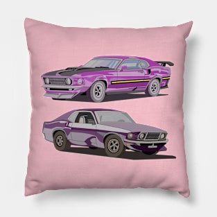 Muscle car Pillow