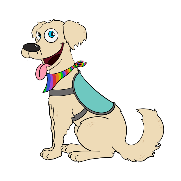 Service Dog by Skitz0j0e