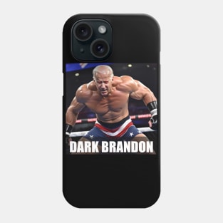 Dark Brandon MMA Fighter (President Joe Biden) Parody Phone Case