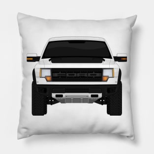 Raptor Oxford White +hood decal Pillow