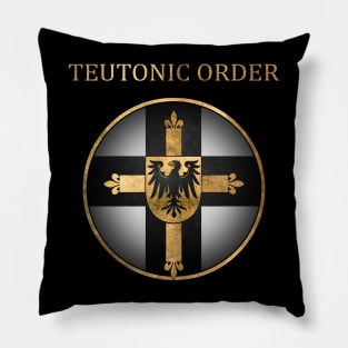 Teutonic Order Symbol - Teutonic Cross Heraldry - Medieval History - Teutonic Knights Pillow