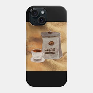 Coffee Paper Phone Case