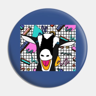 Colorful Patrols Funny Goats Pin