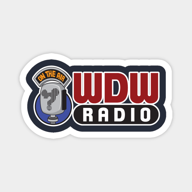 WDW Radio Pocket Logo Magnet by wdwradio