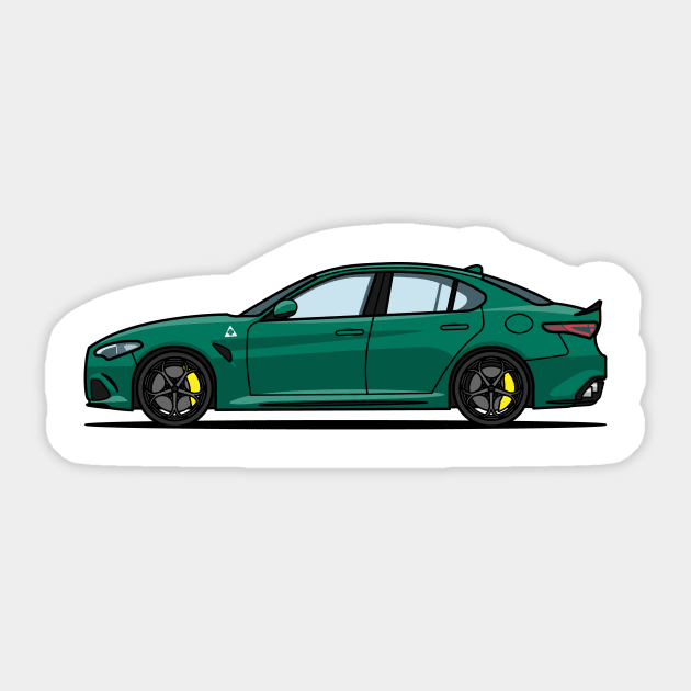 Alfa Romeo Giulia Quadrifoglio Green