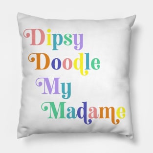 Dipsy Doodle (rainbow) Pillow