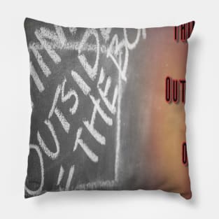 Think Outside of the box Pillow