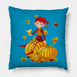 Fall Elf Pillow