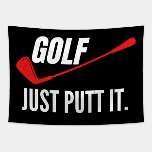 Funny Golf Tapestry