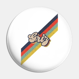 retro vintage color Griz Pin