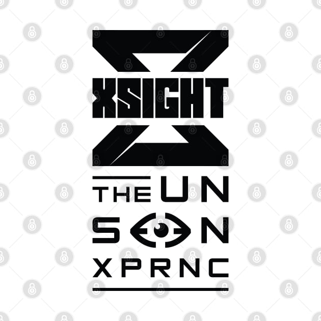 Xsight Wordplay Collection(Black) by XSIGHT Apparel