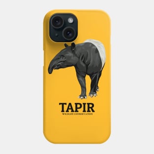 Tapir Wildlife Conservation Phone Case