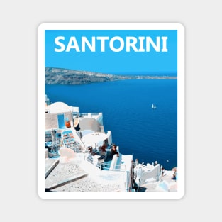 Santorini Magnet