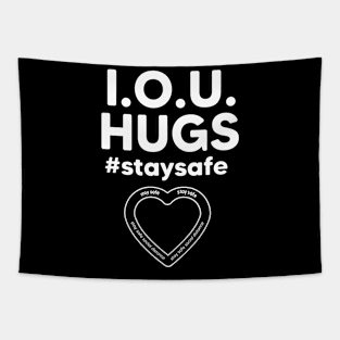 i.o.u. Hugs Tapestry