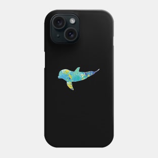 Cool Dolphins Sea Colorful T-shirt Phone Case