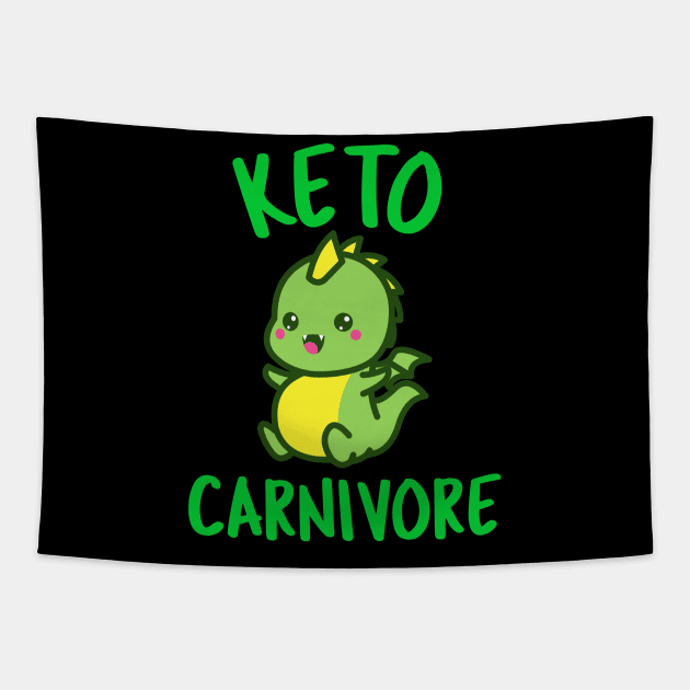 Keto Carnivore Tapestry by grizzlex