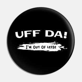 Uff Da Lefse Pin