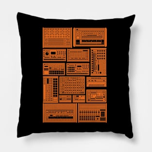 Drum Machine for Electronic Musician Pillow