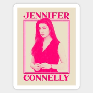 Jennifer Connelly // Retro Style Fan Design - Jennifer Connelly - Posters  and Art Prints