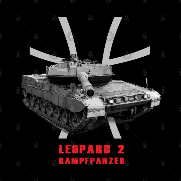 Battle Tank Leopard 2 Bundeswehr Kampfpanzer by Jose Luiz Filho