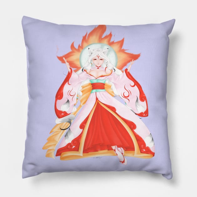 Sun God Pillow by StacyLGage