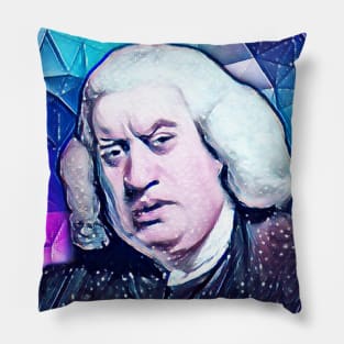 Samuel Johnson Snowy Portrait | Samuel Johnson Artwork 13 Pillow