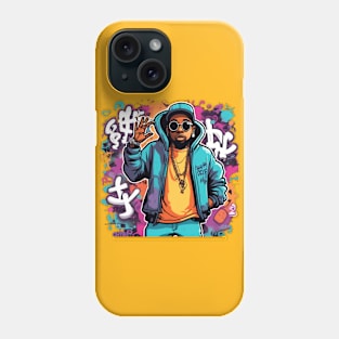 Rhymes that paint the streets. Phone Case