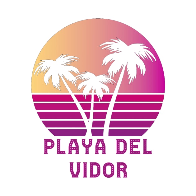 Playa Del Vidor TX Funny Vidor Texas Design by RADGEGEAR2K92