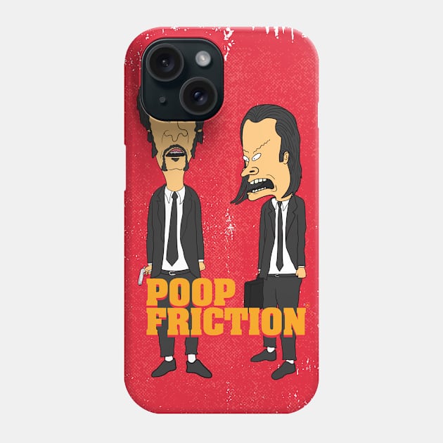 Beavis & Butthead in Poop Friction Phone Case by CalebLindenDesign