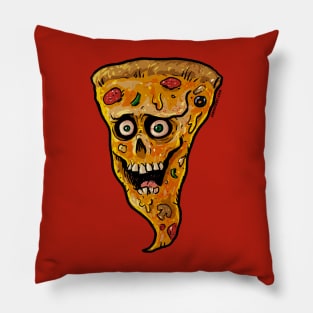 Pizza Skull Pillow