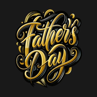 Father's Day Lettering T-Shirt