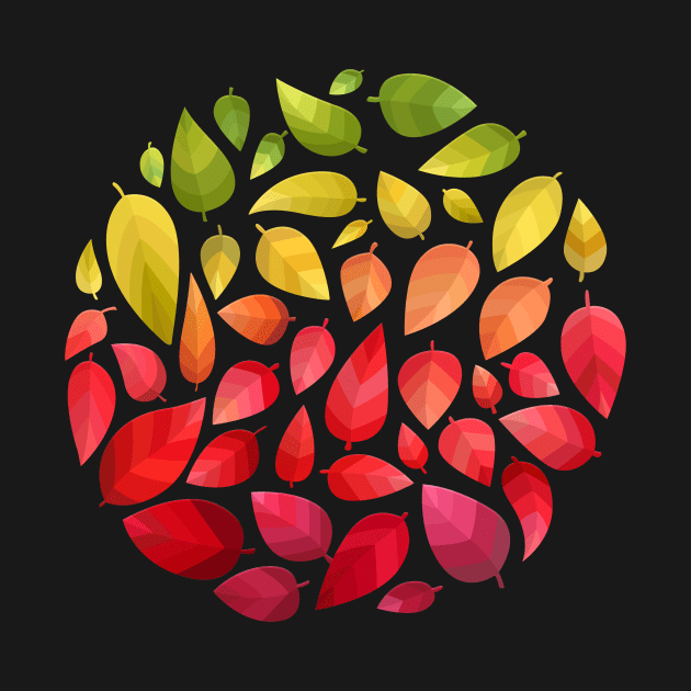 Autumn Gradient (Transparent) by vladstudio