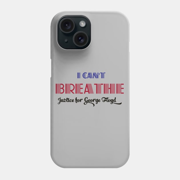 I can't breathe Phone Case by This is store