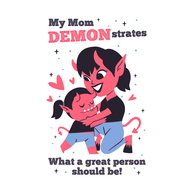 Cute Goth Mom and Daughter - My Mom Demonstrates What a Great Person Should Be! by aaronsartroom