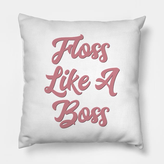 Floss like a Boss Pillow by EtheLabelCo