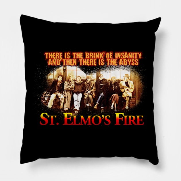 St Elmo's Fire Design Pillow by HellwoodOutfitters