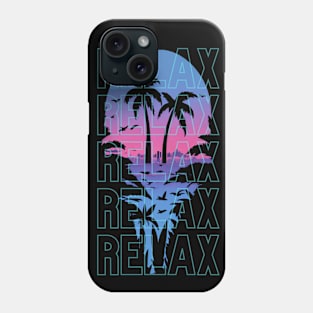 Tropical Relax Tee! Phone Case