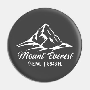 Mount Everest Pin