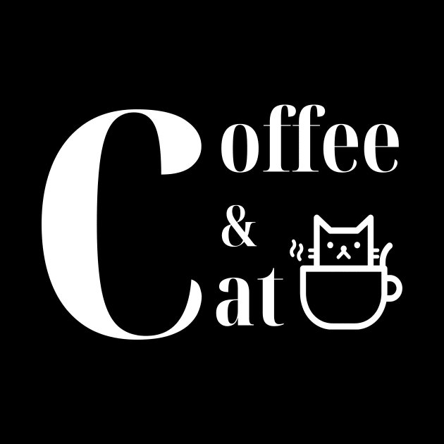 Coffee and cat by coffeewithkitty