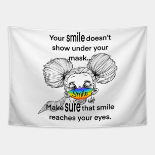 Smile Tapestry