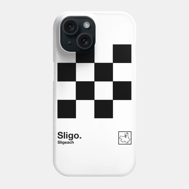 County Sligo / Original Retro Style Minimalist Design Phone Case by feck!