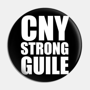 CNY STRONG GUILE - WHITE Pin