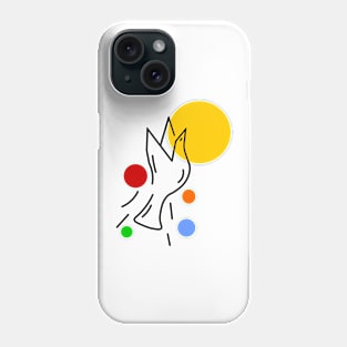 Bird in flight Phone Case