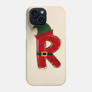 Letter R - Christmas Letter Phone Case