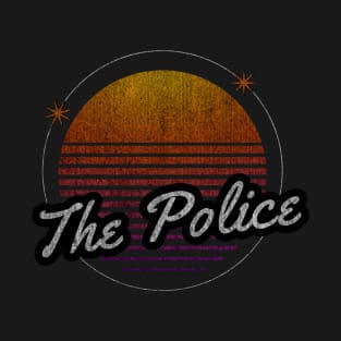 the police retro dark moon T-Shirt