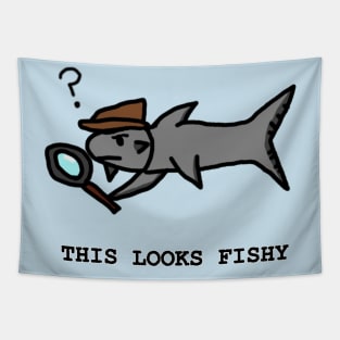 The Famous Fish Detective Tapestry